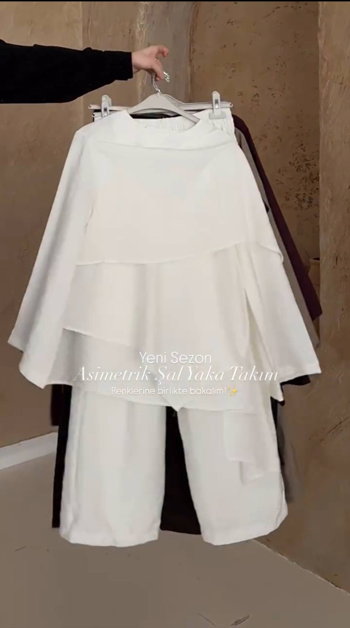 Elegant Modest Three-Piece Set