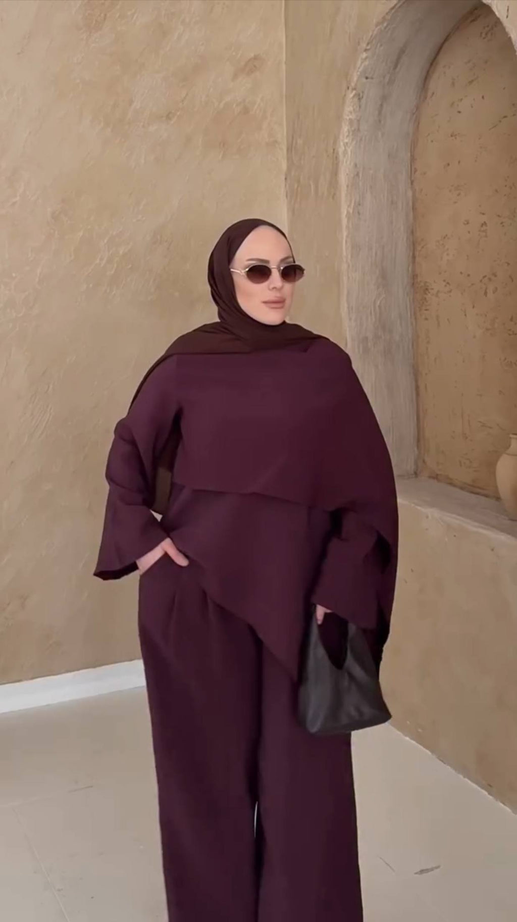 Elegant Modest Three-Piece Set