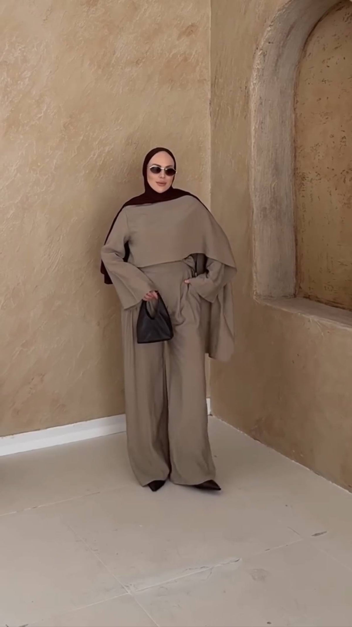 Elegant Modest Three-Piece Set