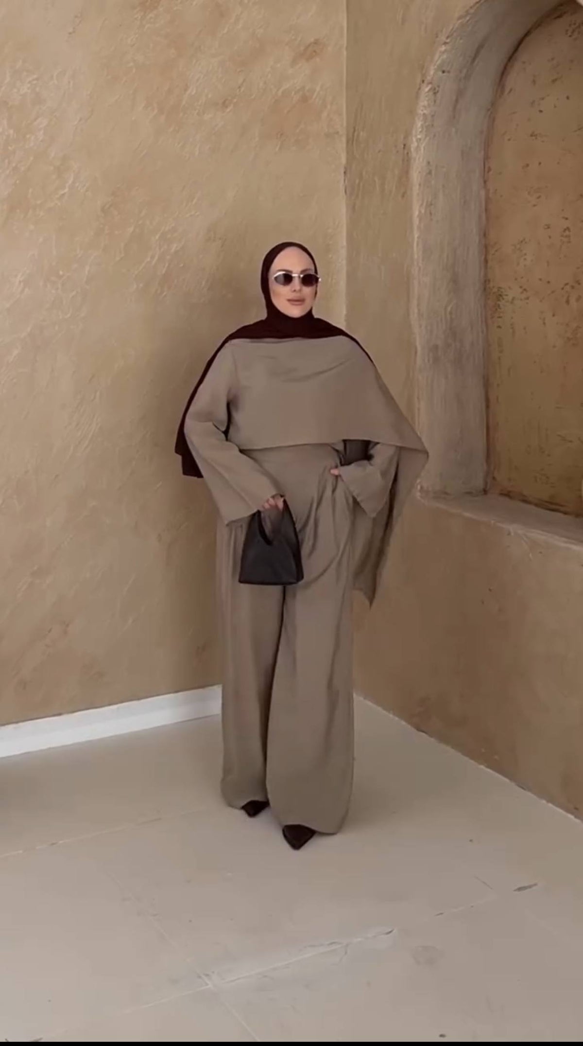 Elegant Modest Three-Piece Set