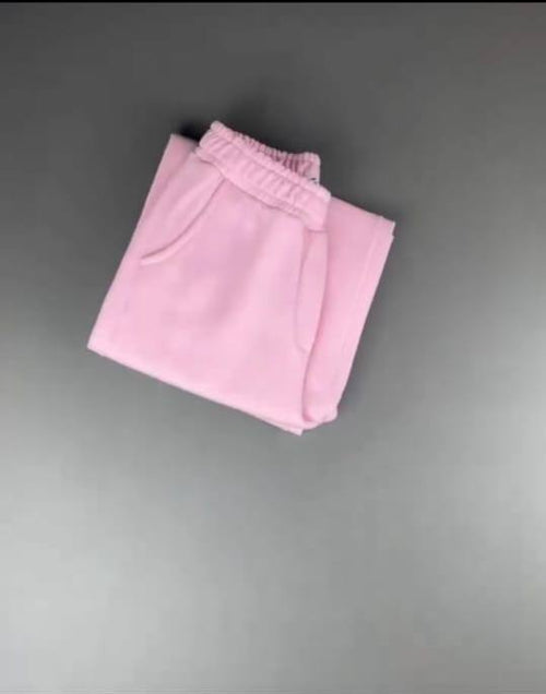 Elastic Waist Fleece Sweatpants