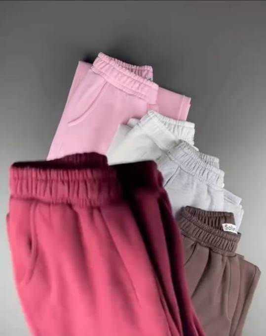 Elastic Waist Fleece Sweatpants