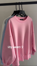Oversized Crewneck Sweatshirt