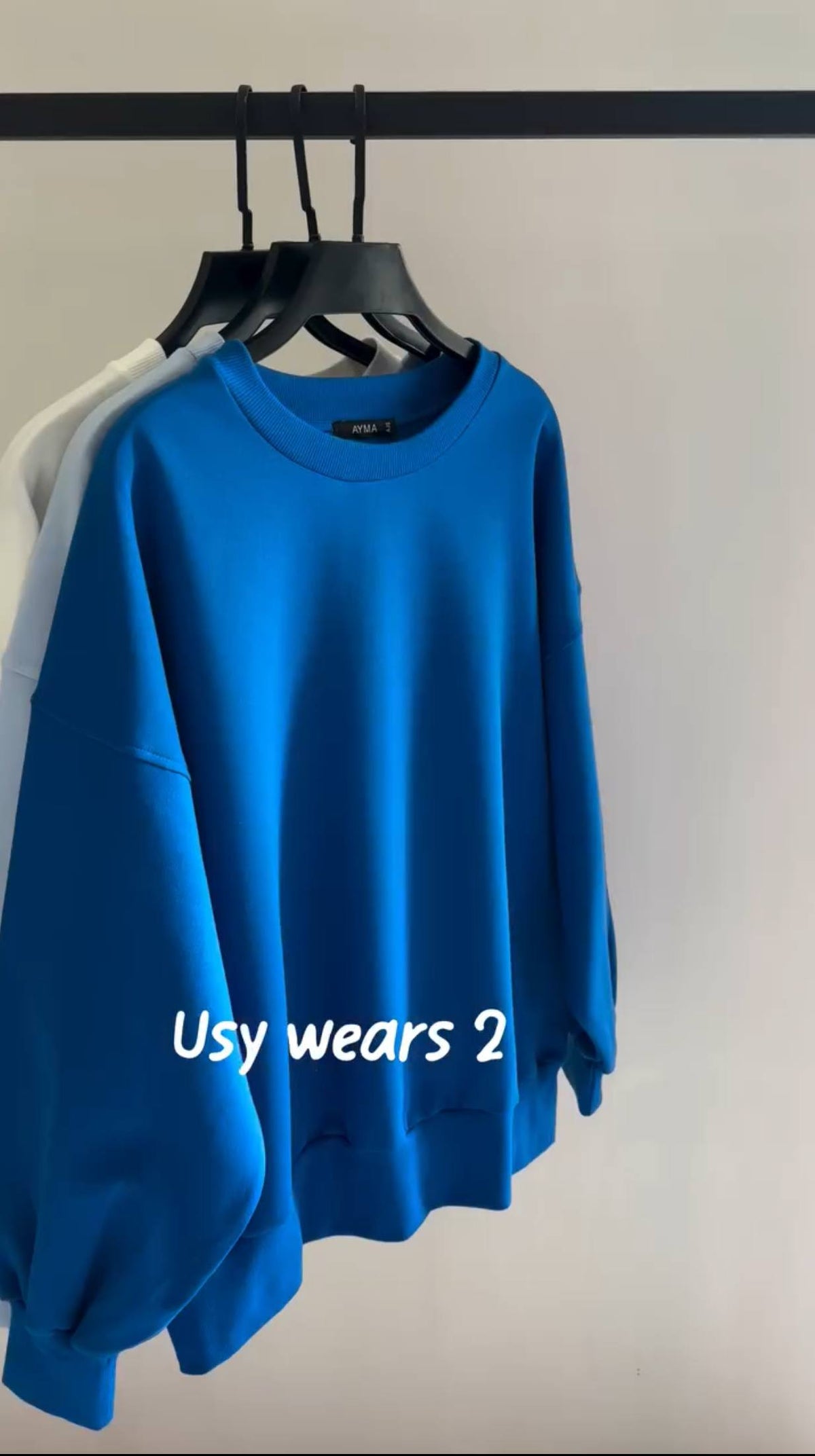 Oversized Crewneck Sweatshirt