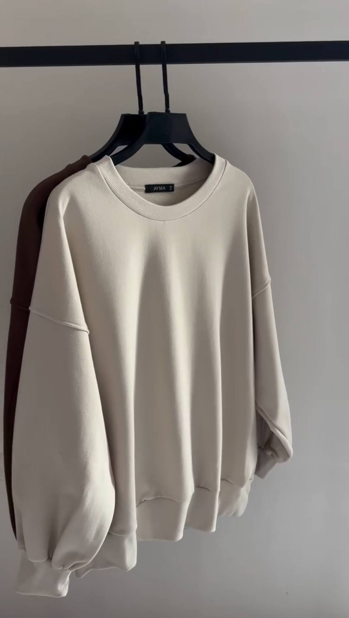 Oversized Crewneck Sweatshirt