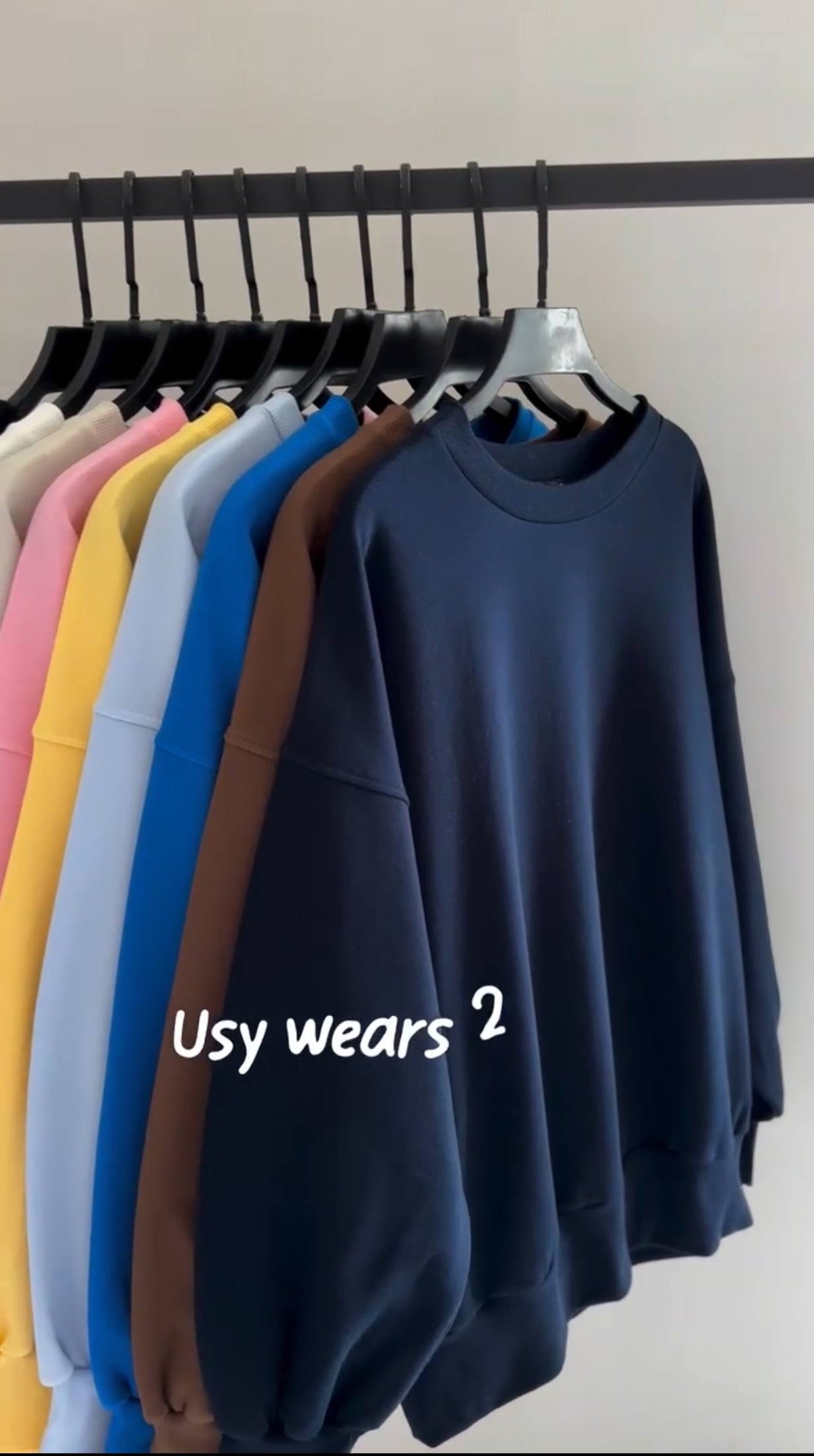 Oversized Crewneck Sweatshirt