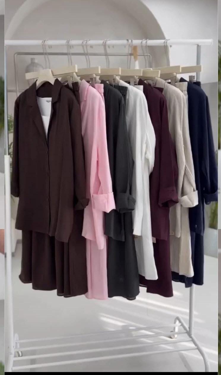 Pure Linen Two-Piece Suit